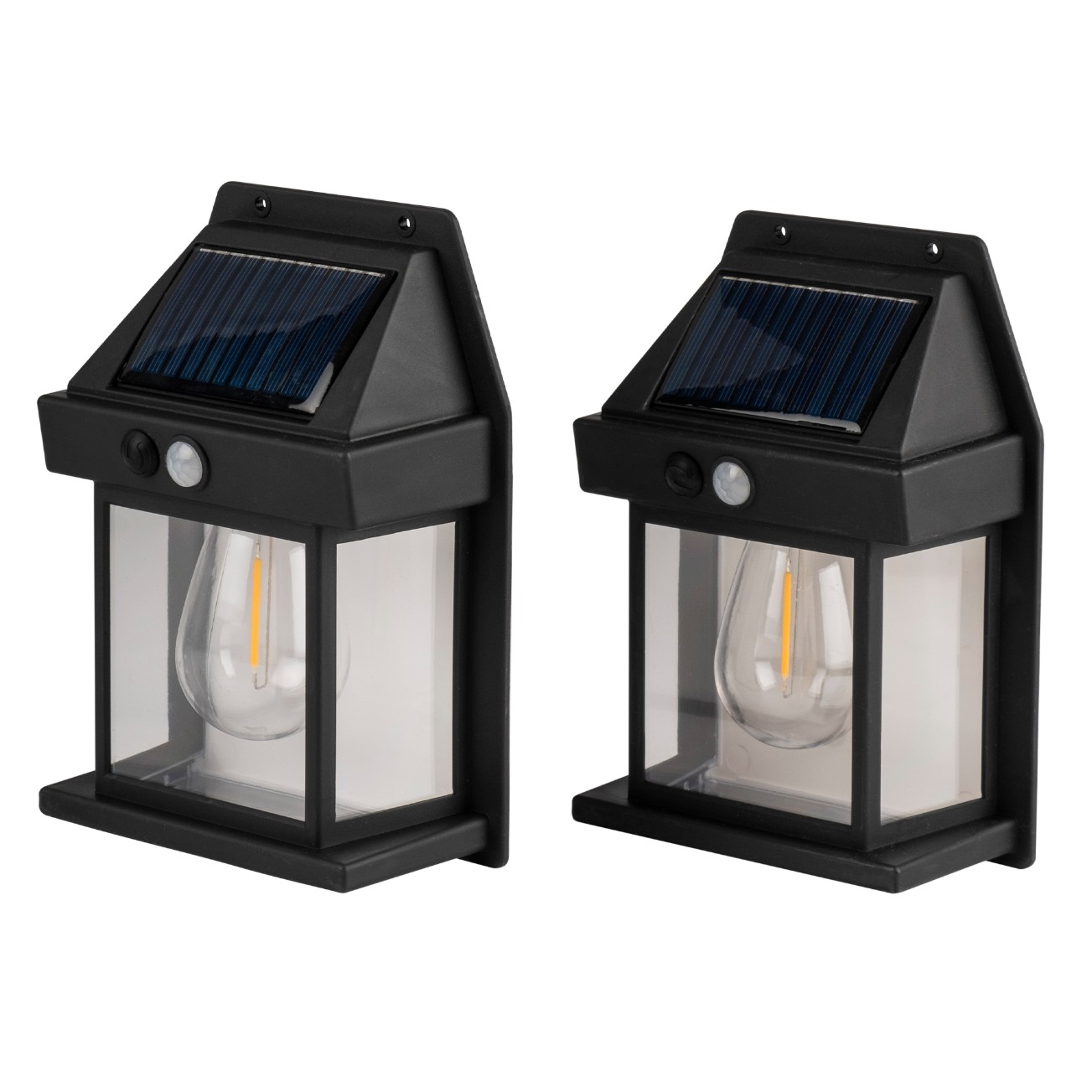 Светильник с солнечной батареей ФАZА SLR-W04-S2 комплект 2-х светильников SLR-W04