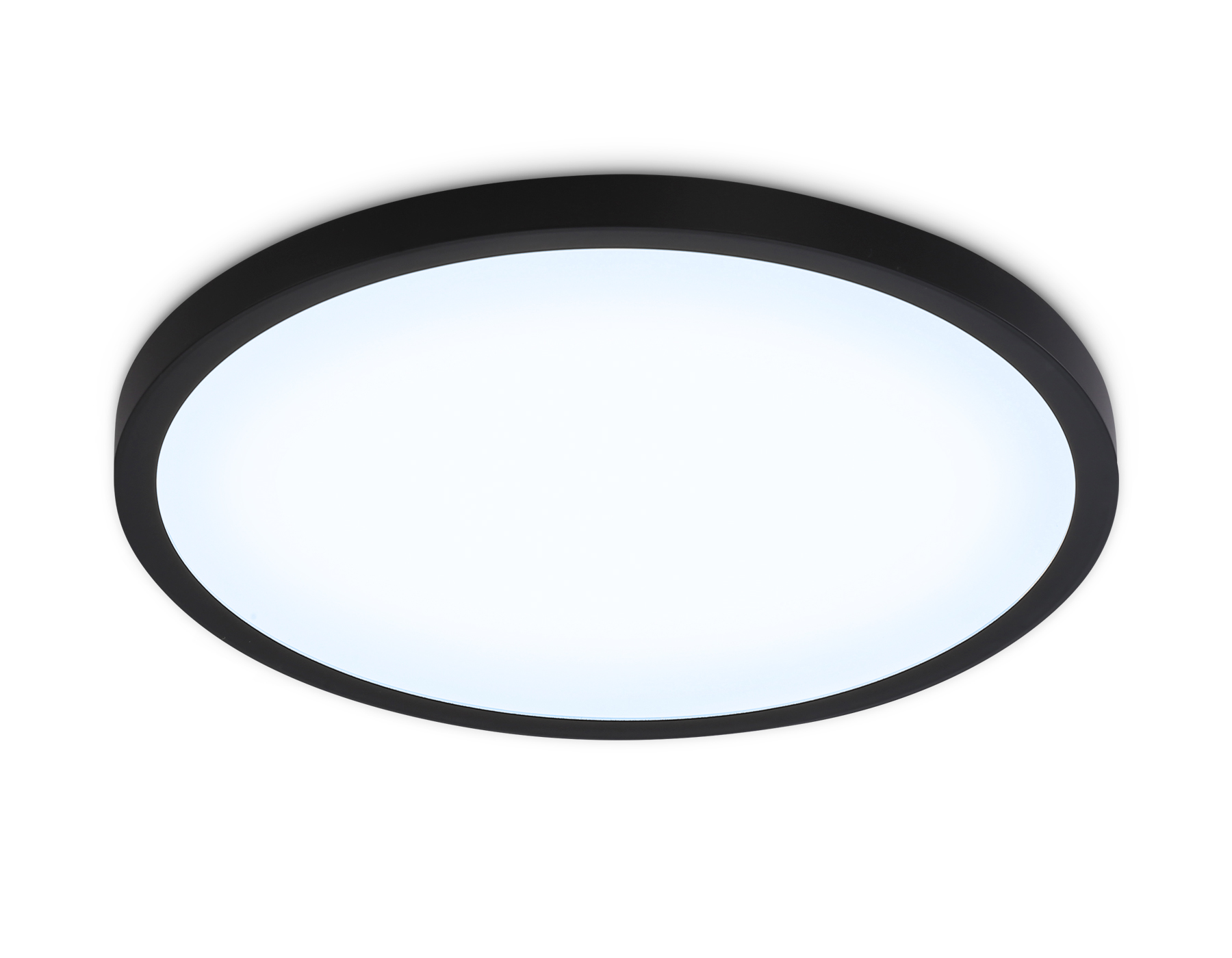 Cветильник Ambrella FZ1961 BK черный IP54 40W 5000K D470*15 (Без ПДУ)