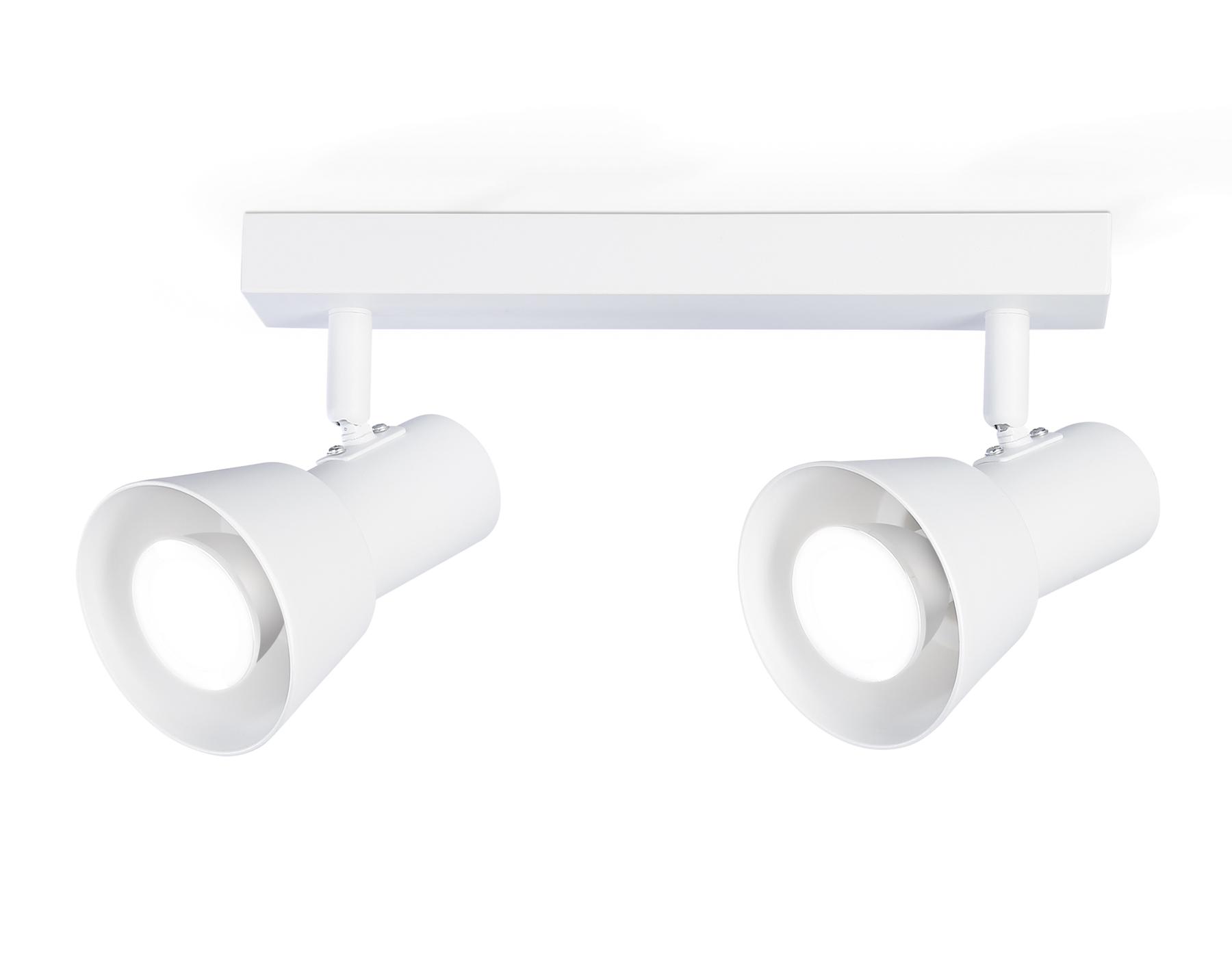 Светильник накладной AMBRELLA TA13115/2 WH белый GU10/2 max 12W 350*85*150 поворотный на планке 