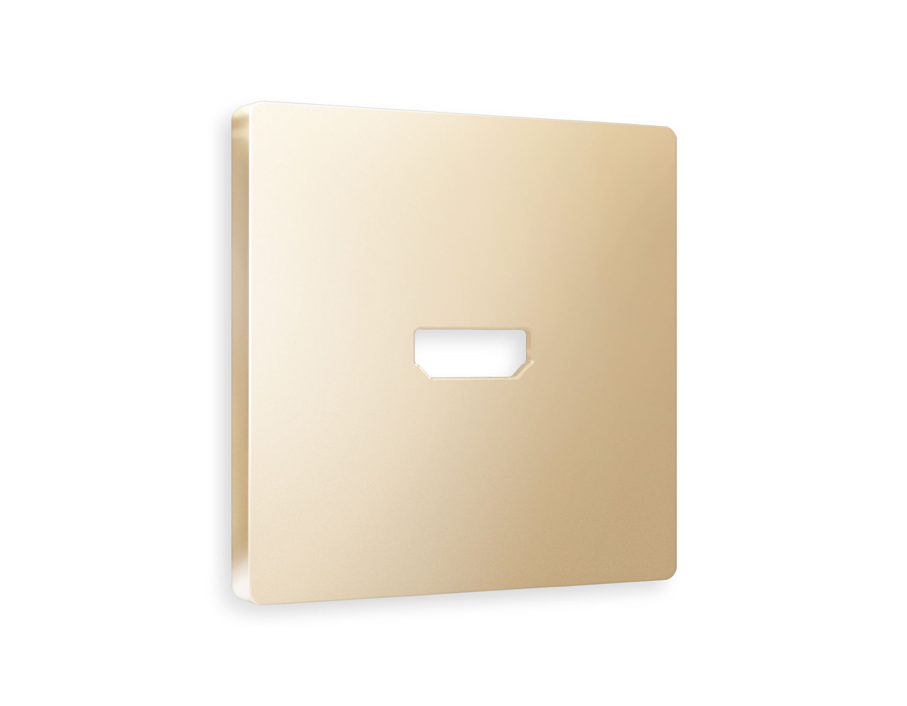 AP6140 Лицевая панель ALFA (Шампань) для HDMI розетки QUANT