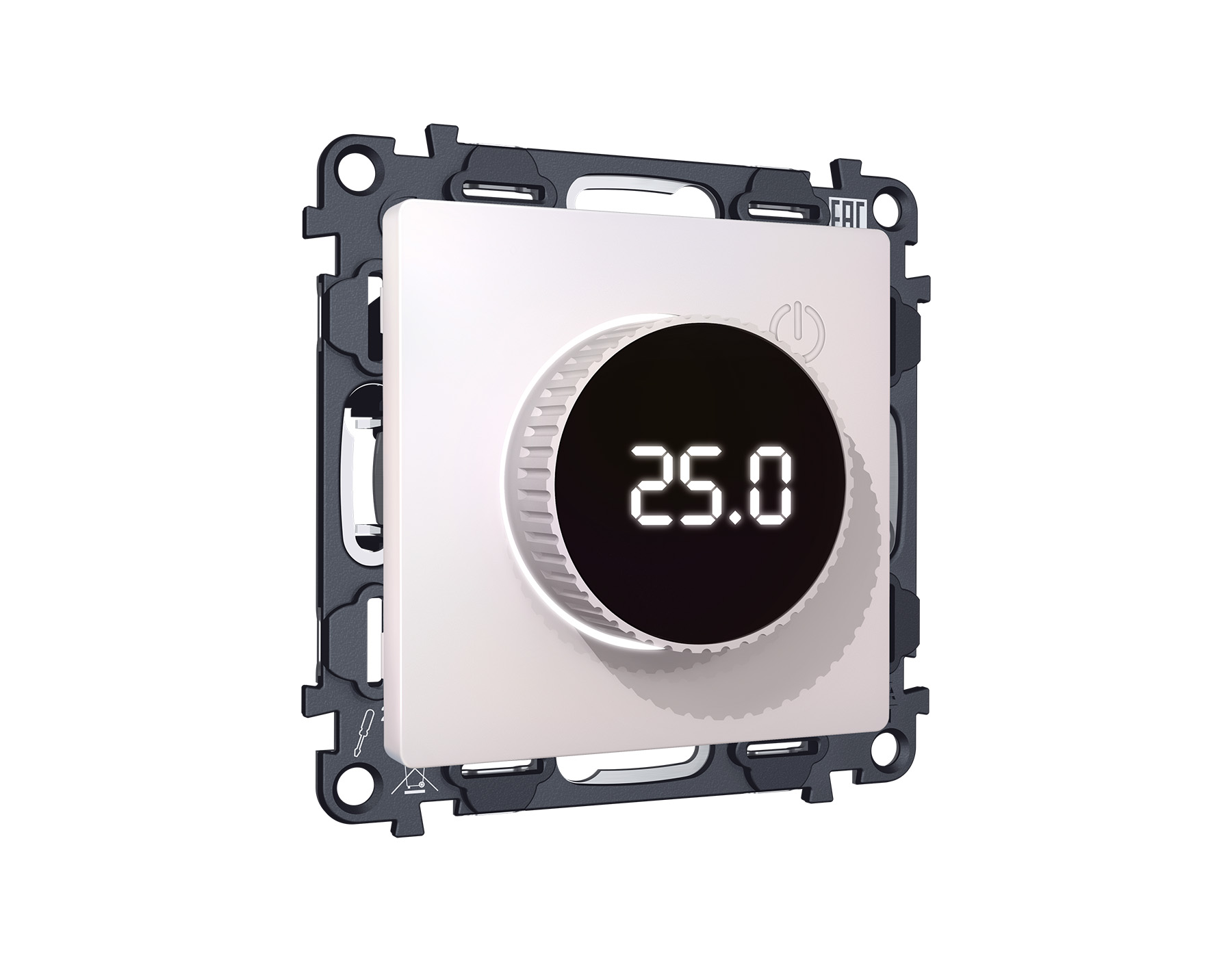 MA205810 Комплект механизма терморегулятора с цифровым дисплеем с подсветкой и датчиком для теплого 