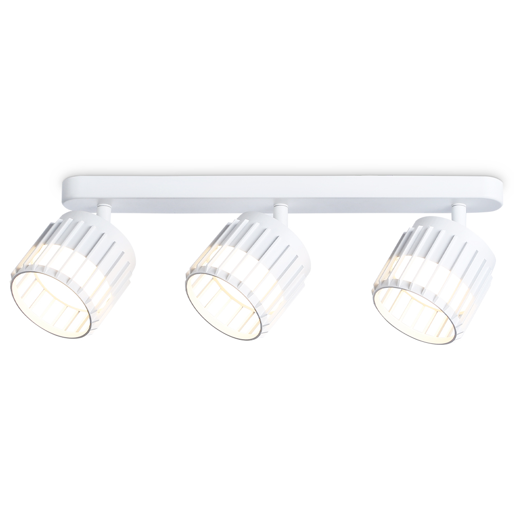 Спот накладной поворотный AMBRELLA TN71166/3 WH белый GX53/3 400*100*125 