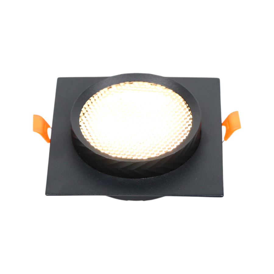 Встраиваемый светильник General GCL-GX53-H38 Аурум Круглый Черный