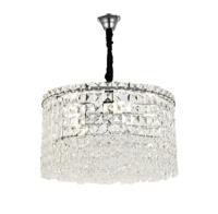 Люстра светодиодная ESTARES DIONA 10хЕ14-600х810-CHROME/CRYSTAL-220-IP20 Управляемая