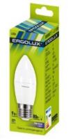 Лампа Ergolux LED-C35-9W-E27-6K Свеча 172-265V