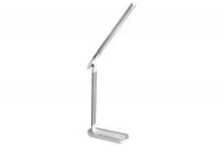 Светильник настольный CAMELION KD-845 C03 сереб.+бел. LED, 8.5Вт, сенс.регулир. яркости, 3 цвет темп