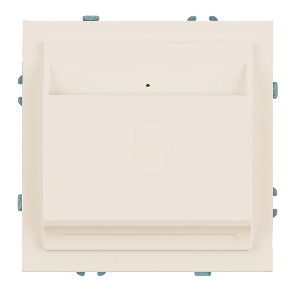 Выключатель карточный (механизм), 250В, 40А, серия Эмили, RSW40-5114-08, кашемир, soft touch