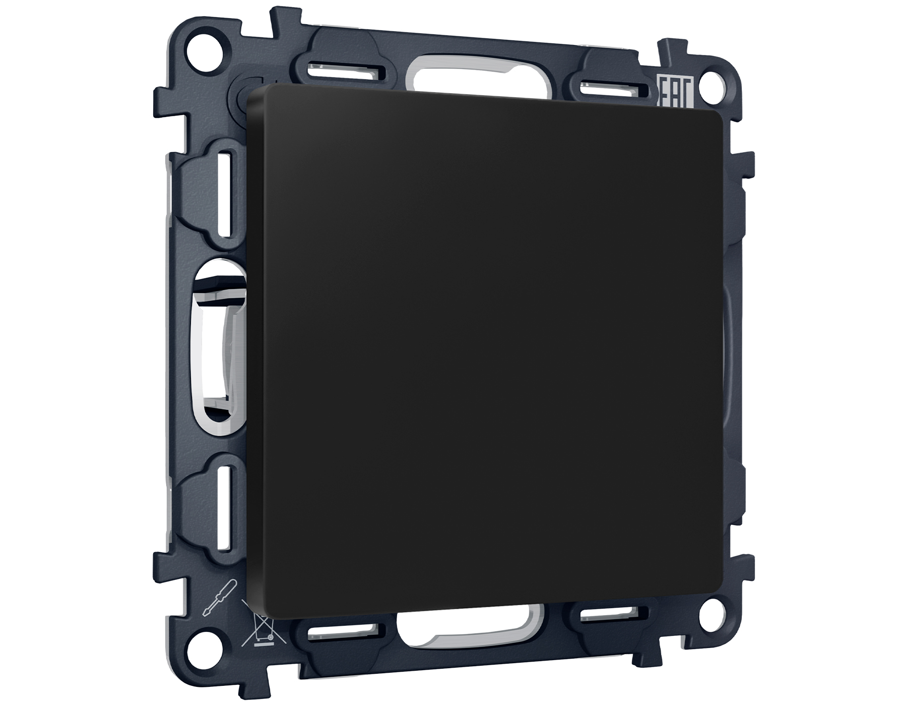 MA816010 Комплект суппорта универсального ALFA Черный матовый QUANT (AP8160, VM240)