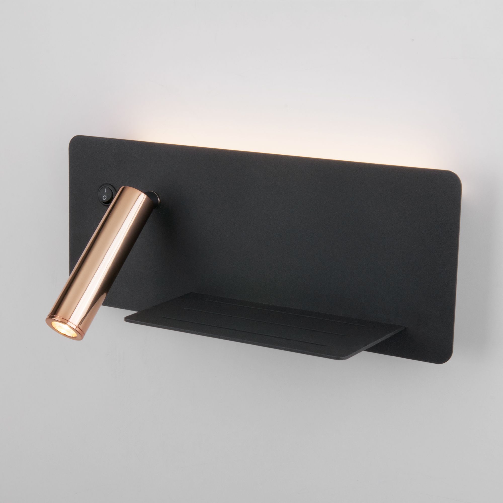 Светильник настенный Elektrostandard Fant R LED (правый) MRL LED 1113 чёрный/золото с USB 