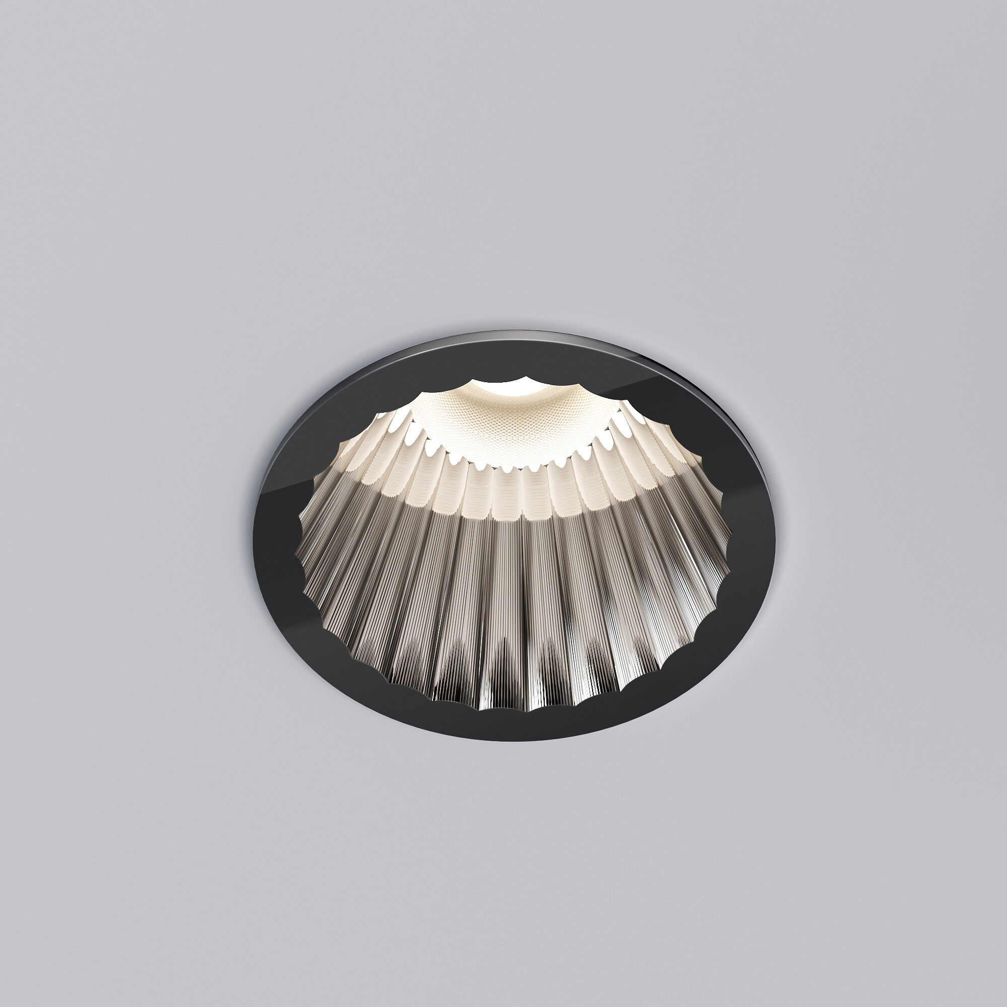 Светильник встраиваемый светодиодный IP44 15274/LED Arco 12W 4000K черный жемчуг IP44