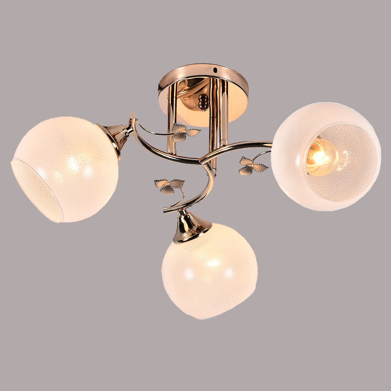 Люстра XA1147B/3 FGD золото 3х60W E27 d490 h240, HN20