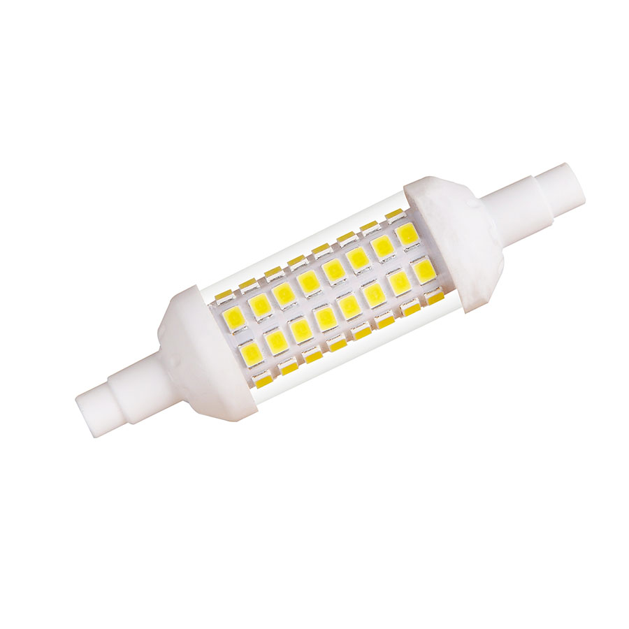 Лампа светодиодная UNIEL LED-J78-6W/4000K/R7s/CL PLZ06WH прозрачная, картон 