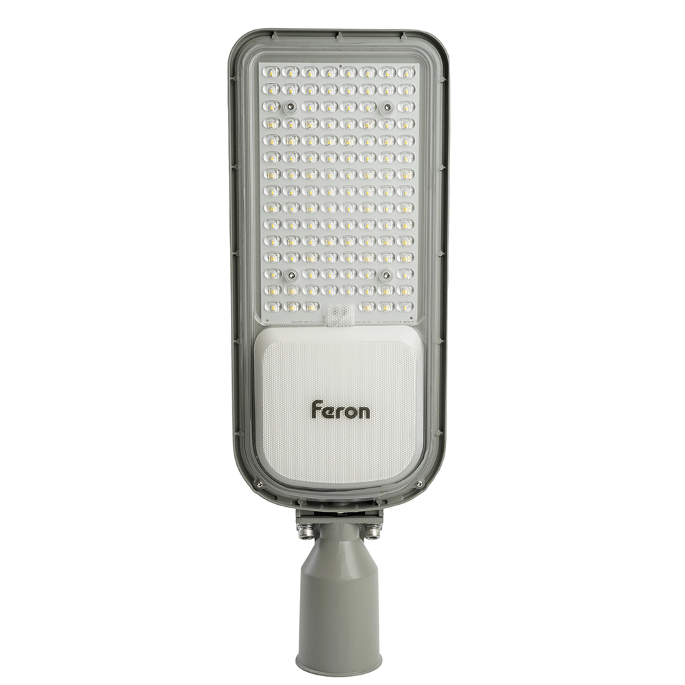 Уличный светодиодный светильник FERON SP3050 100W 4000K  AC230V/ 50Hz цвет серый (IP65)