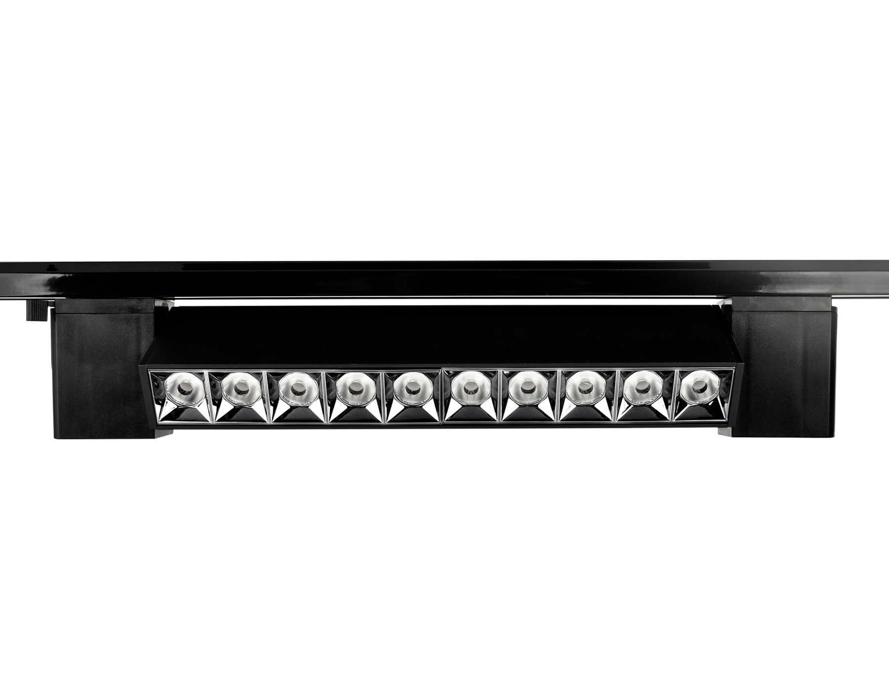 Трековый светодиодный светильник GL6689 BK черный LED 12W 4200K 24° AMBRELLA