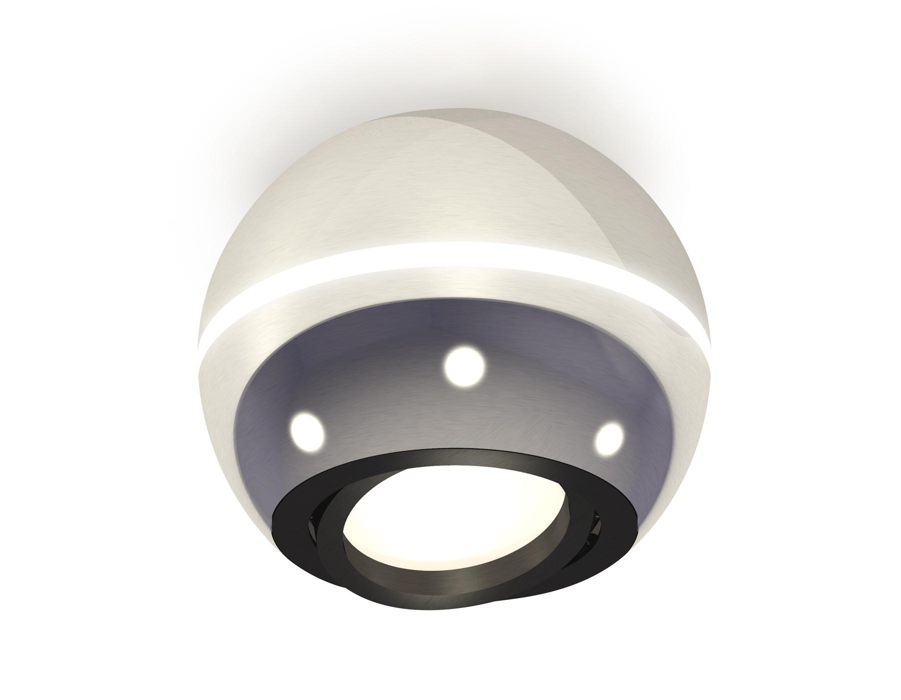 XS1104010 PSL/PBK серебро полированное/черный полированный MR16 GU5.3 LED 3W 4200K (C1104, N7002)