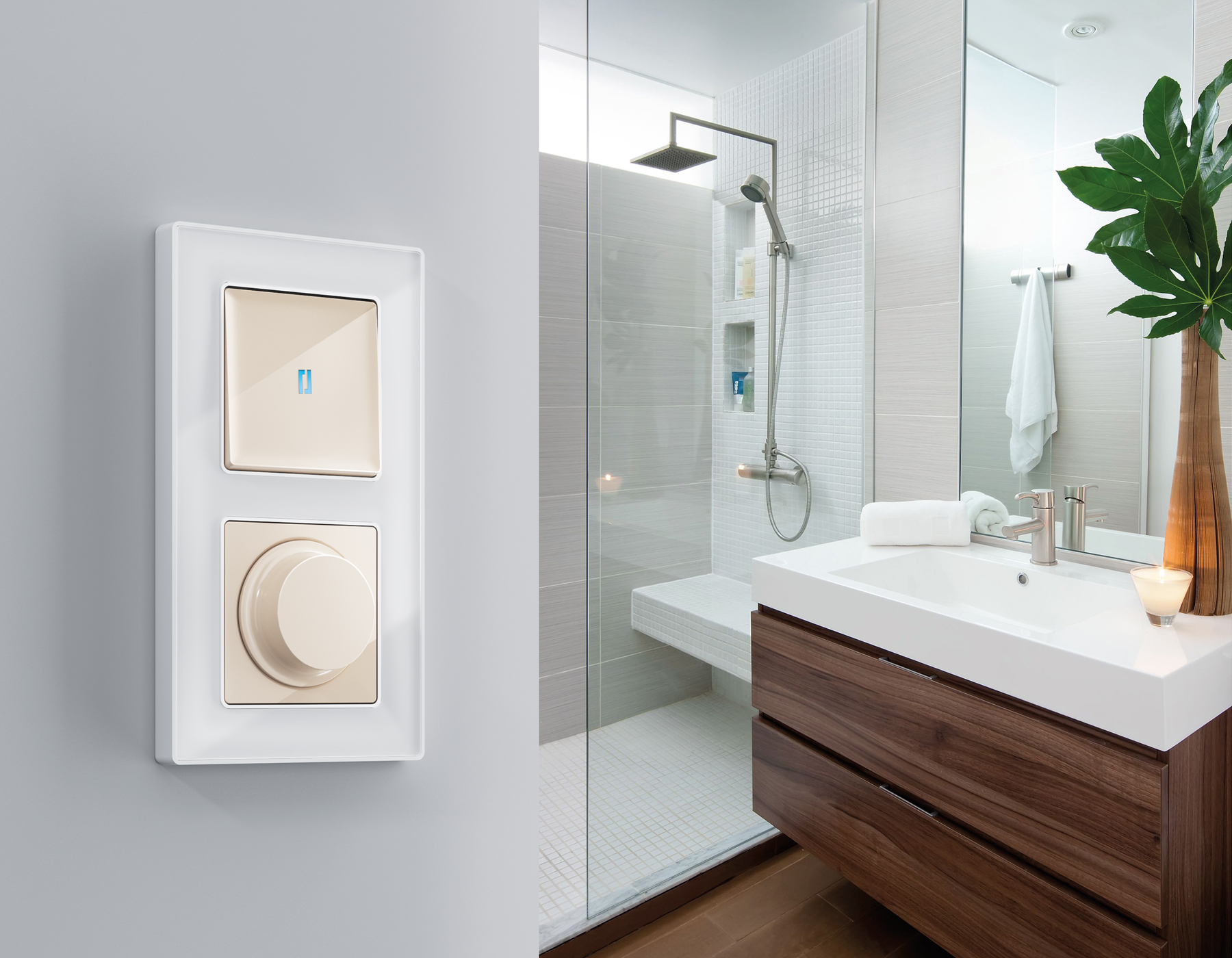 AF580104 Рамка ALFA Arctic (Белый Стекло органическое) 4-ая