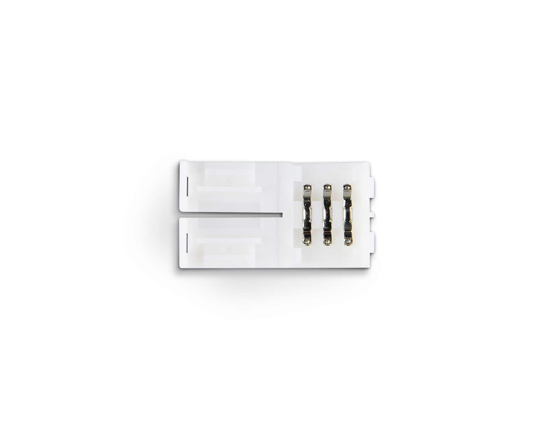 Соединитель прямой AMBRELLA GS6151 5050 12/24V (3 конт.) (10шт)