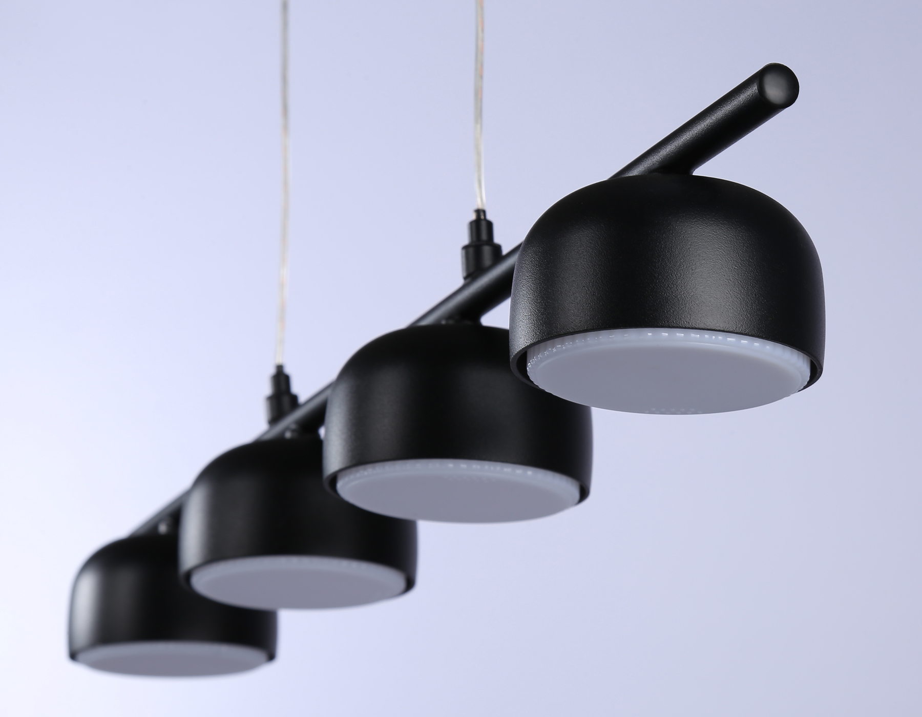 Светильник подвесной Ambrella TN71039/4 BK черный GX53/4 max 12W 600*80*1100 подвесной