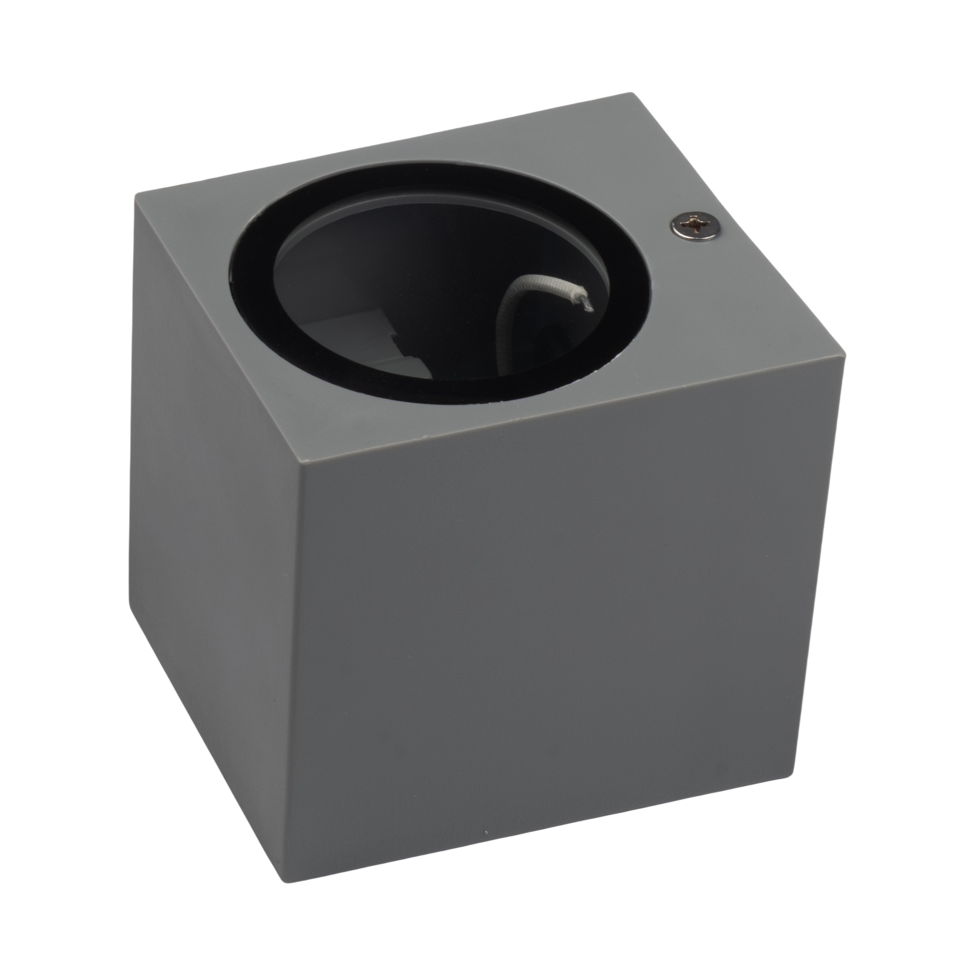 Светильник фасадный JAZZway PDL-S 72080 GU10-1 GR 230V IP65
