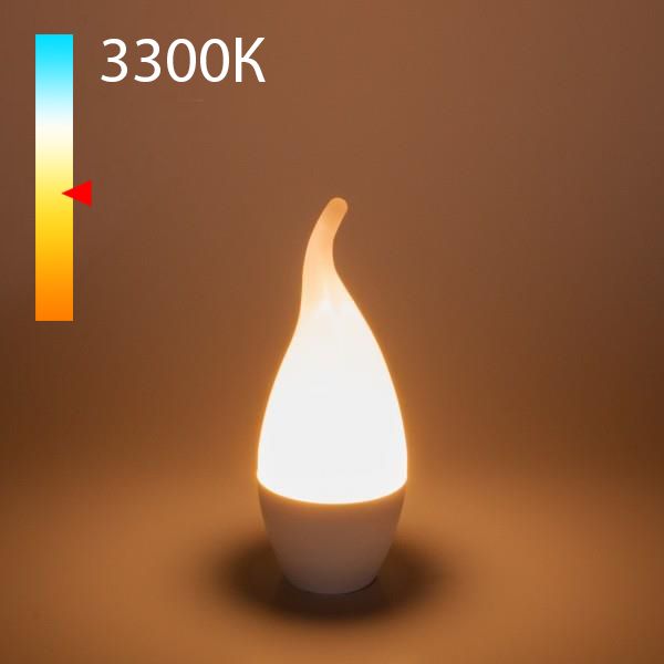 Светодиодная лампа Свеча на ветру CA37 8W 3300K E14 BLE1431