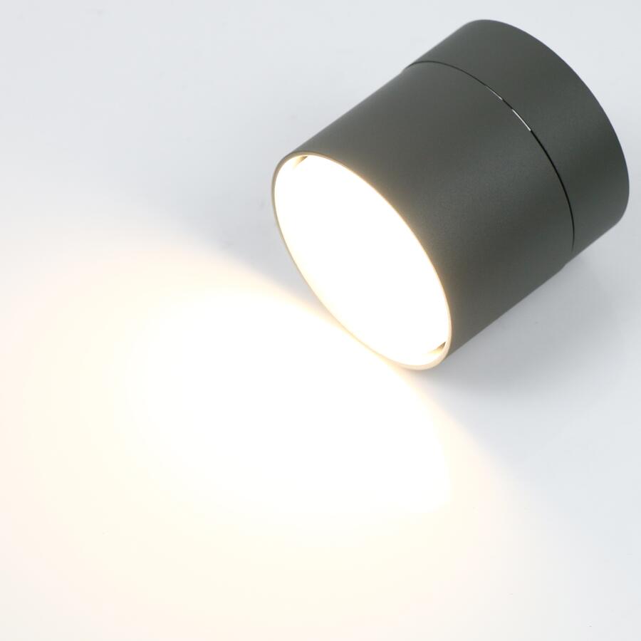Спот на основании GWL-GX53-M-IP20 Направленный Вихрь Одинарный Графит 