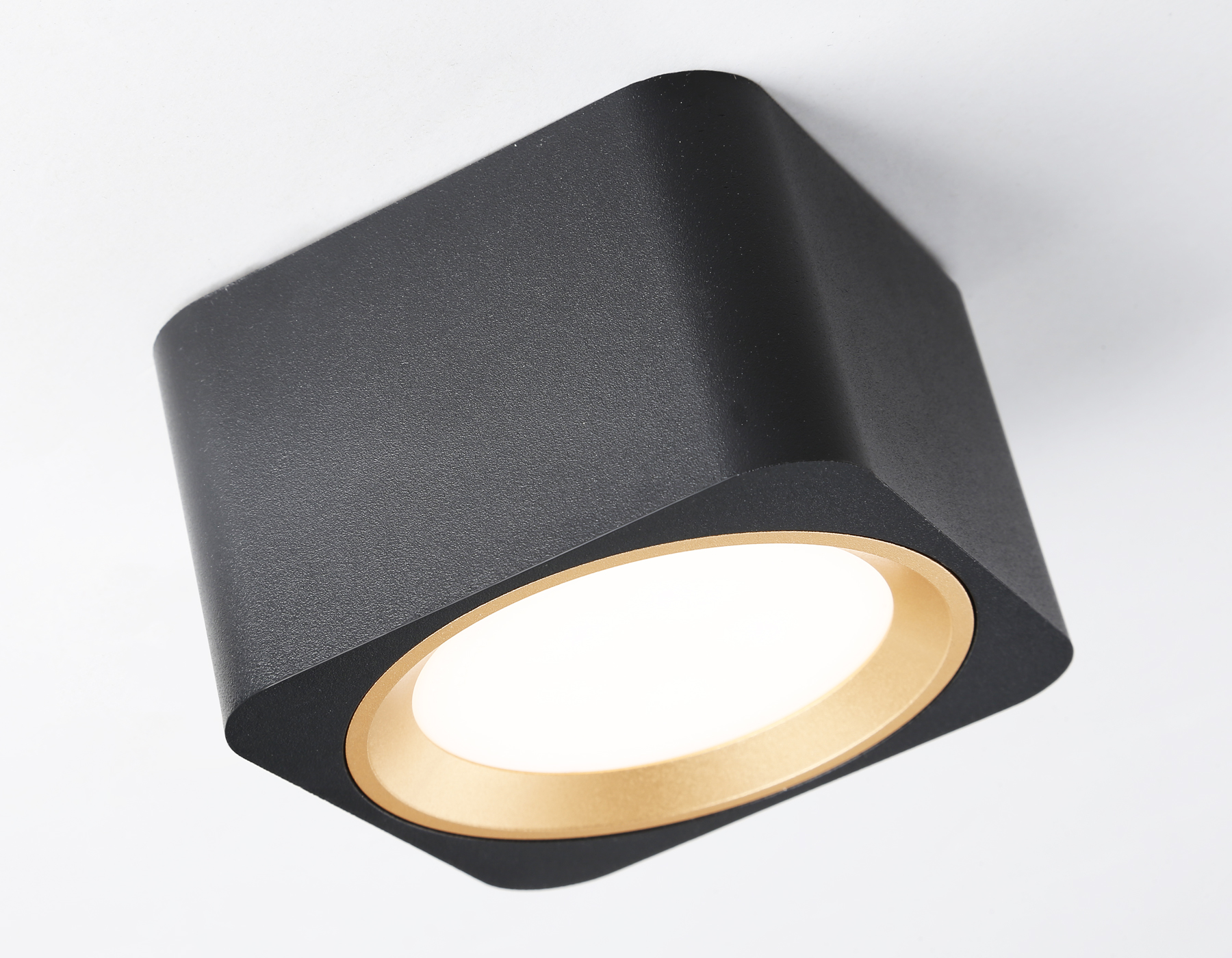 Светильник накладной AMBRELLA TN70832 BK/GD черный/золото GX53 max 12W 96*96*60 