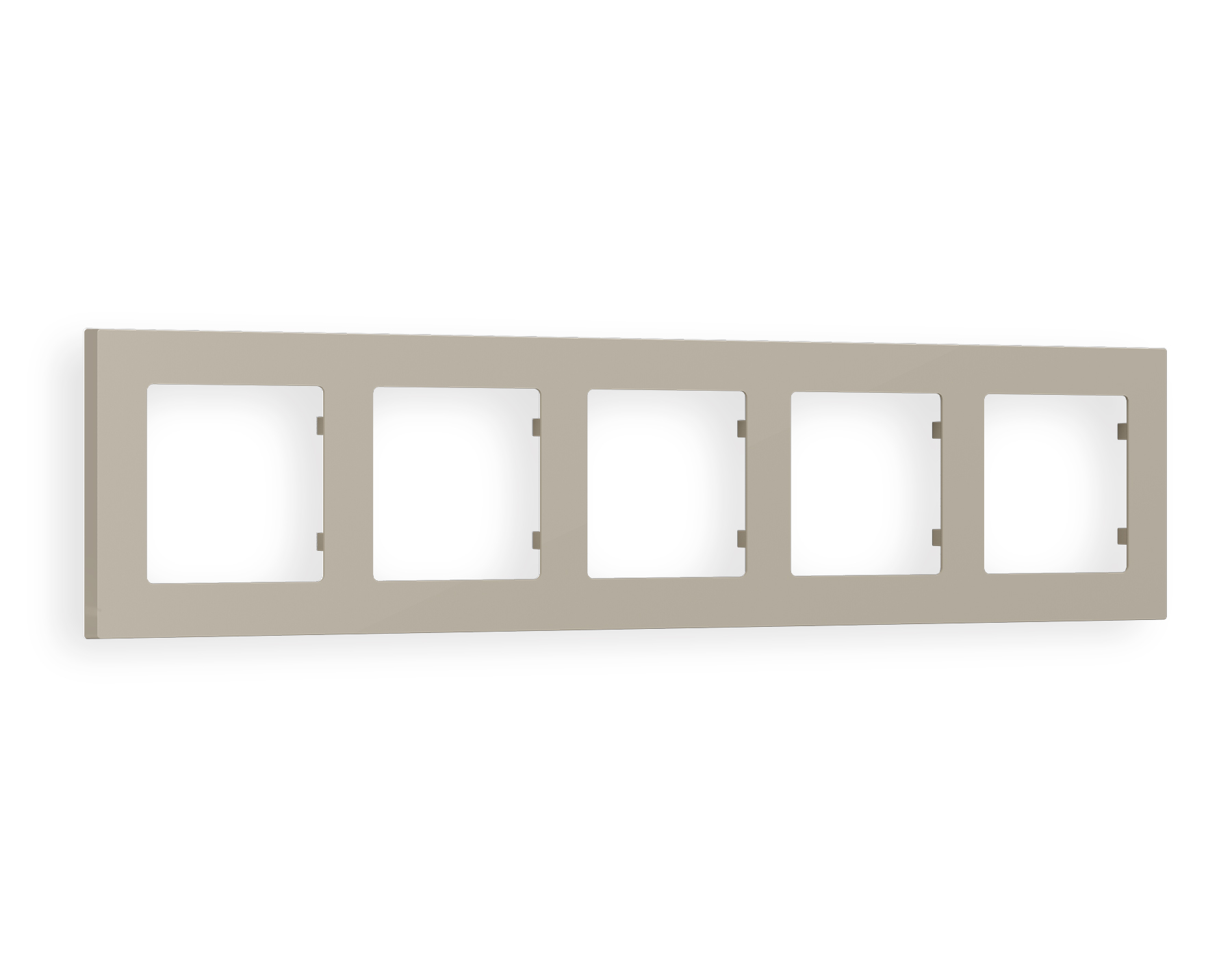 AF220365 Рамка ALFA Techno (Серо-бежевый матовый) 5-ая