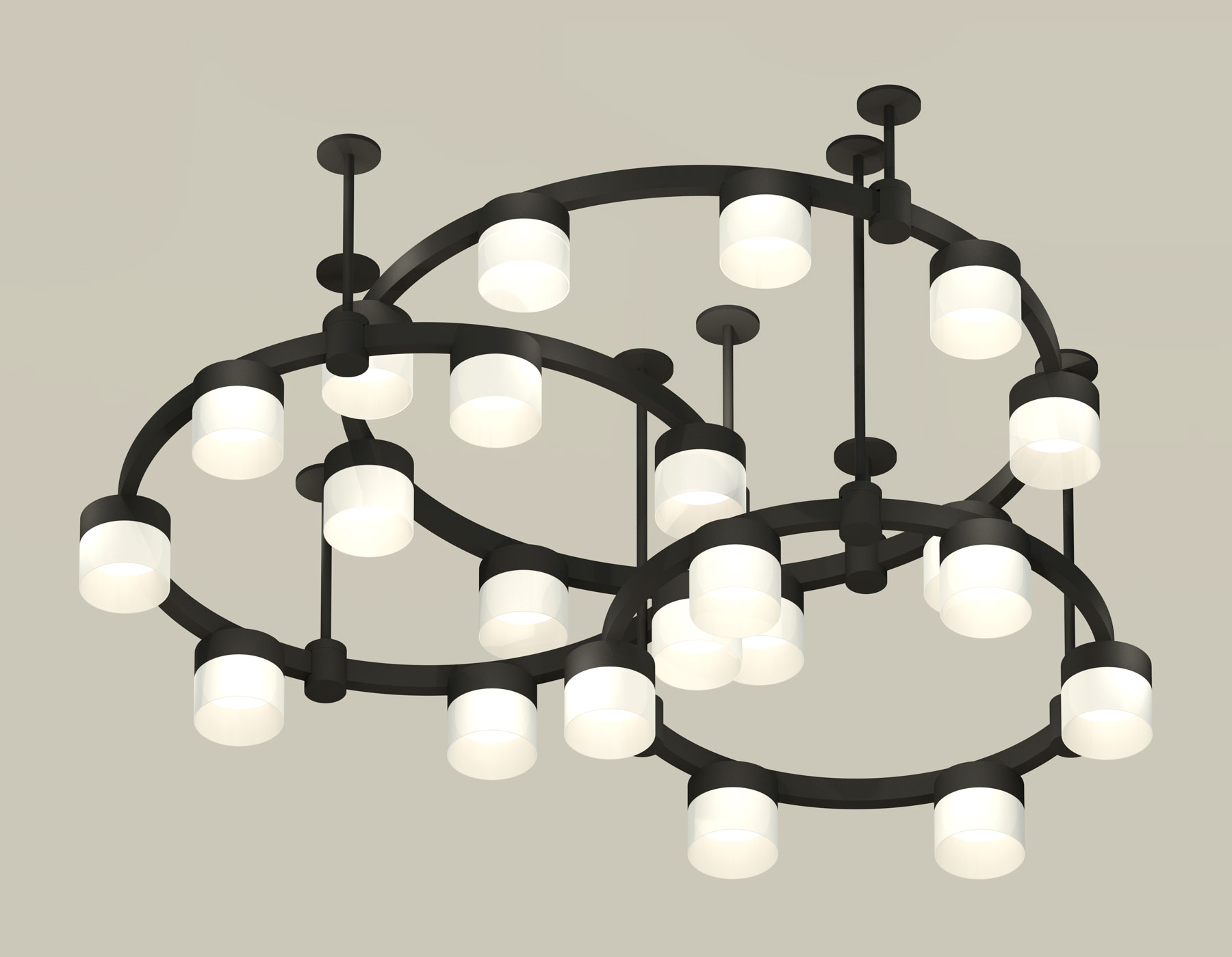 XR92222210/22 SBK/FR черный песок/белый матовый GX53