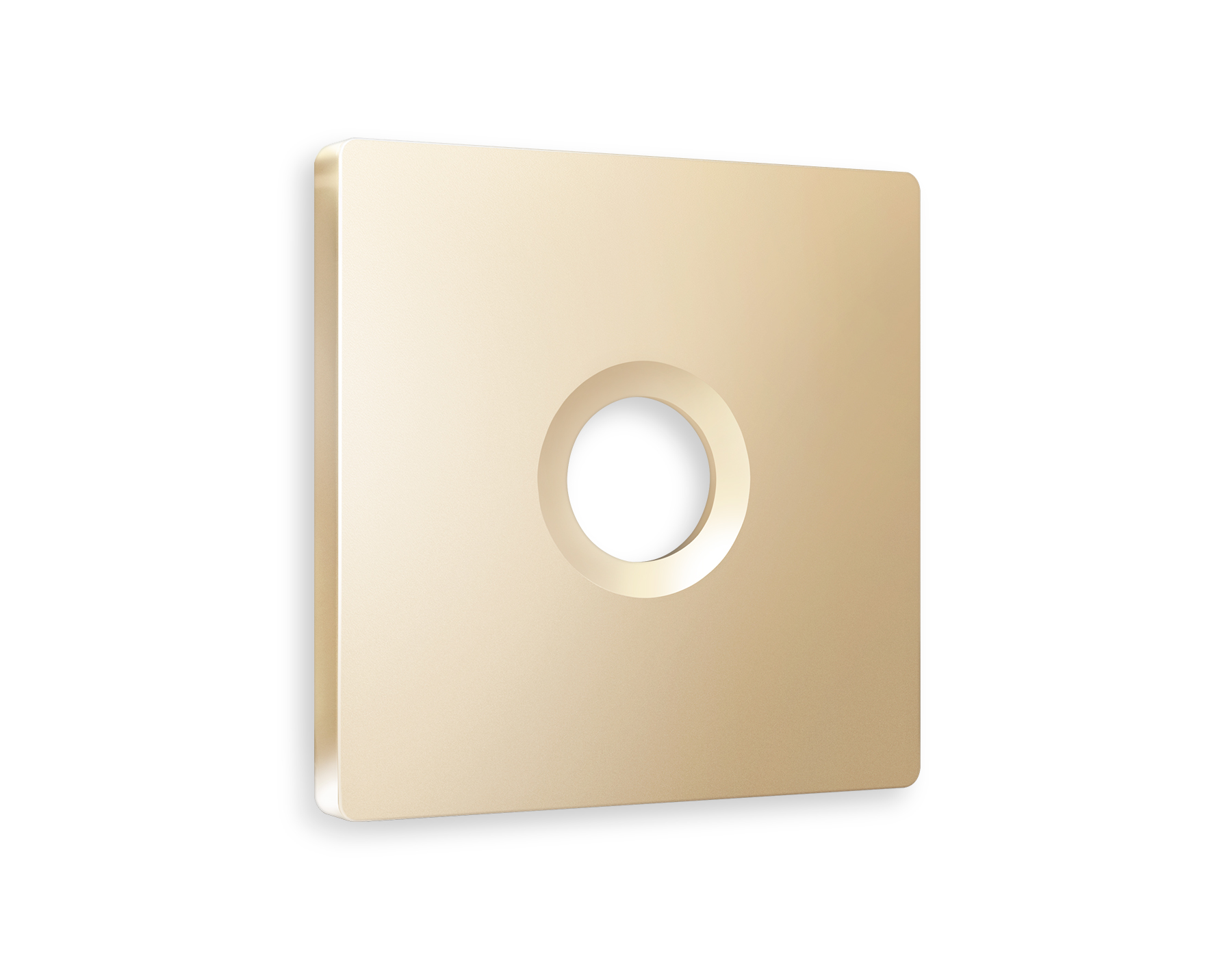 AP6130 Лицевая панель ALFA (Шампань) для TV розетки QUANT