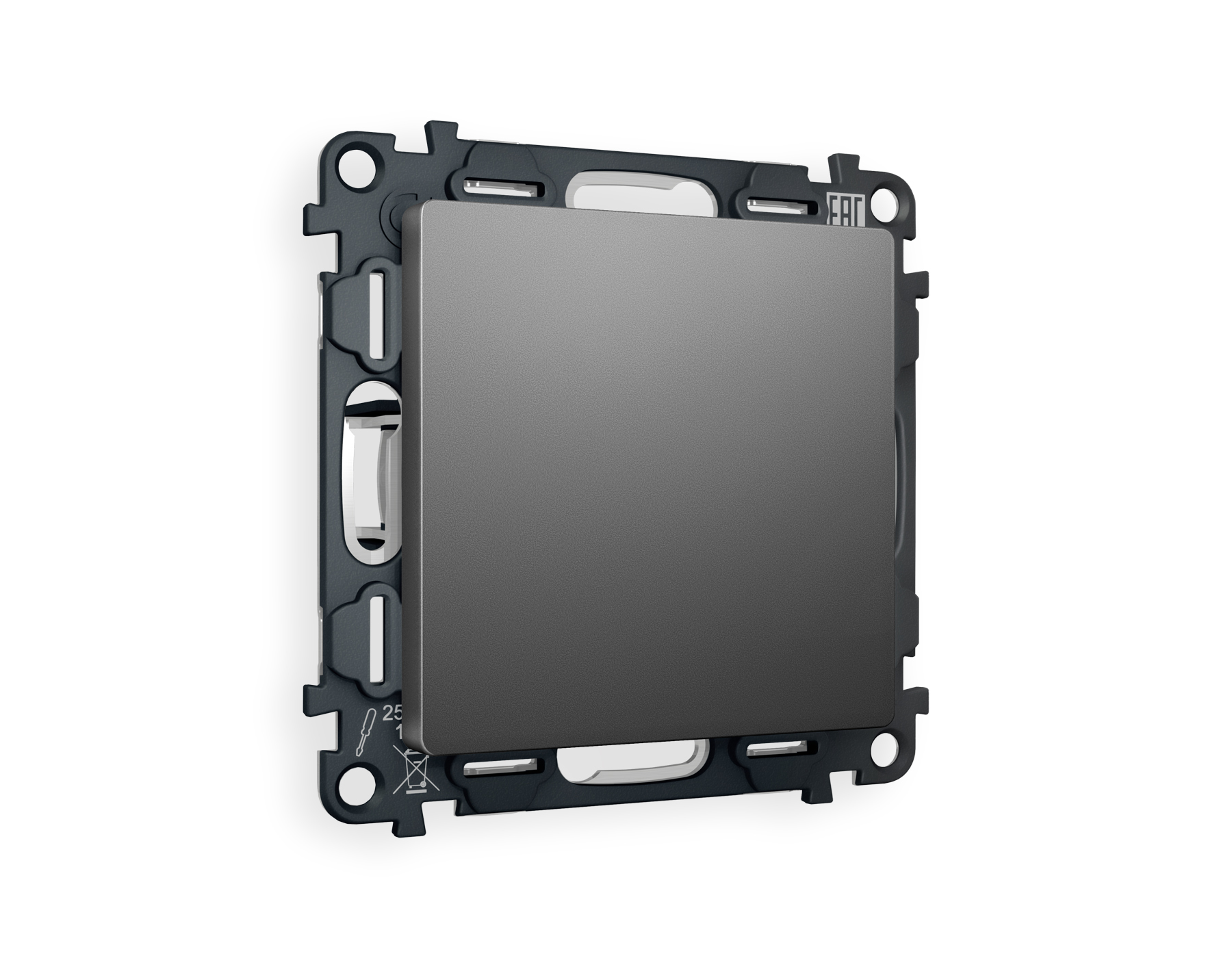 MA666010 Комплект суппорта универсального ALFA Антрацит серый QUANT (AP6660, VM240)