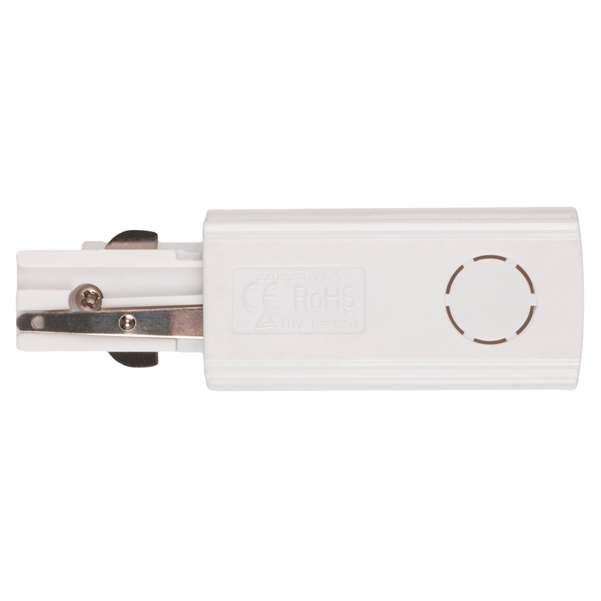 Коннектор белый Левый Jazzway PTR EC-BL 3P Right