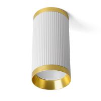 Светильник FERON ML190 MR16 35W 230V, белый + античное золото 