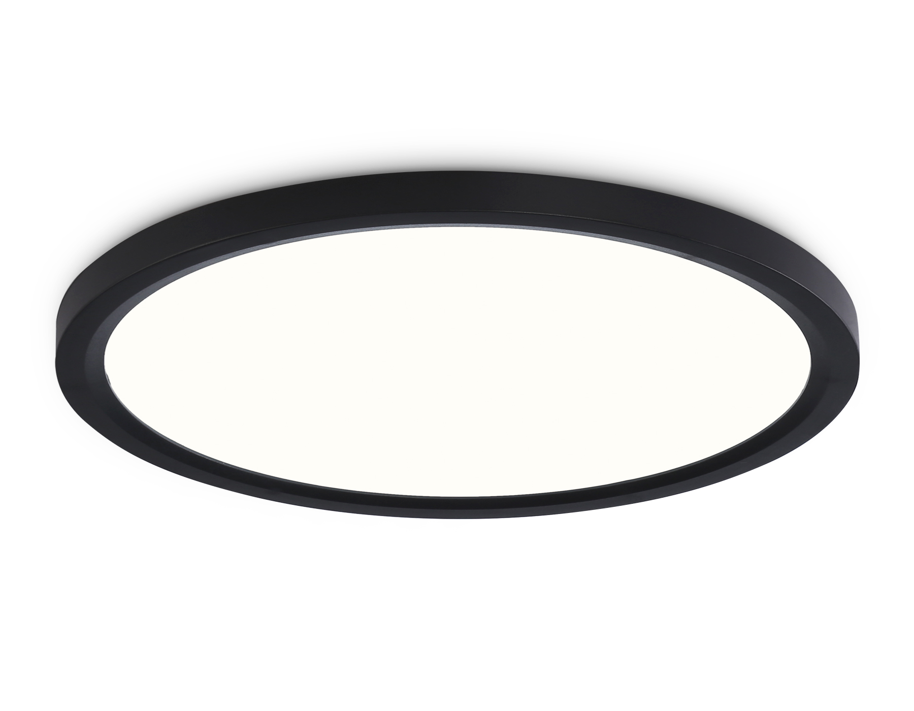 Светильник Ambrella ультратонкий FZ1910 BK черный IP54 44W 3000K-6500K CCT-переключ. D600*25 Без ПДУ