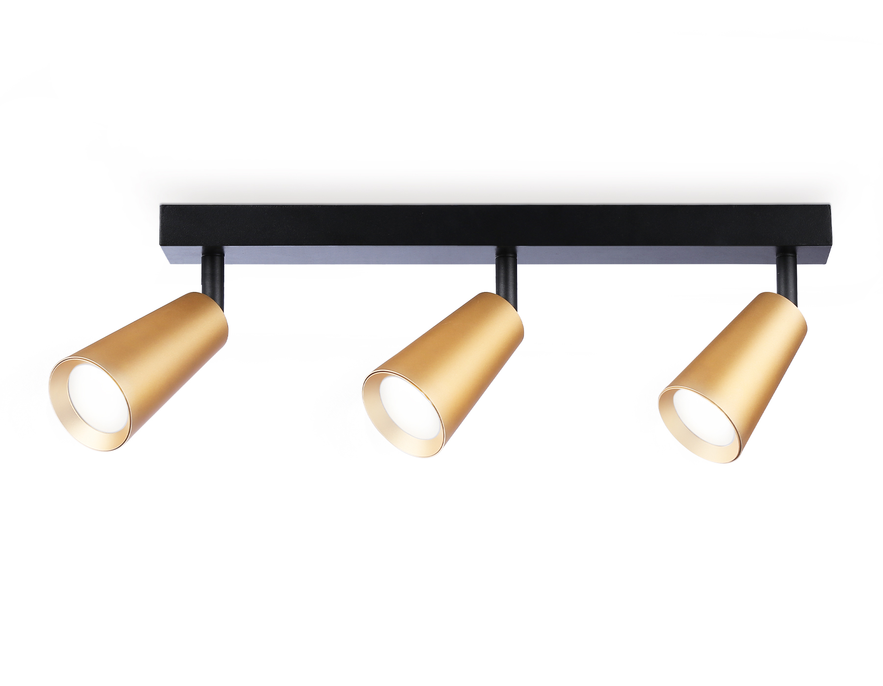 Светильник накладной AMBRELLA TA13151/3 BK/GD черный/золото GU10/3 max 12W 445*60*130 пов. на планке