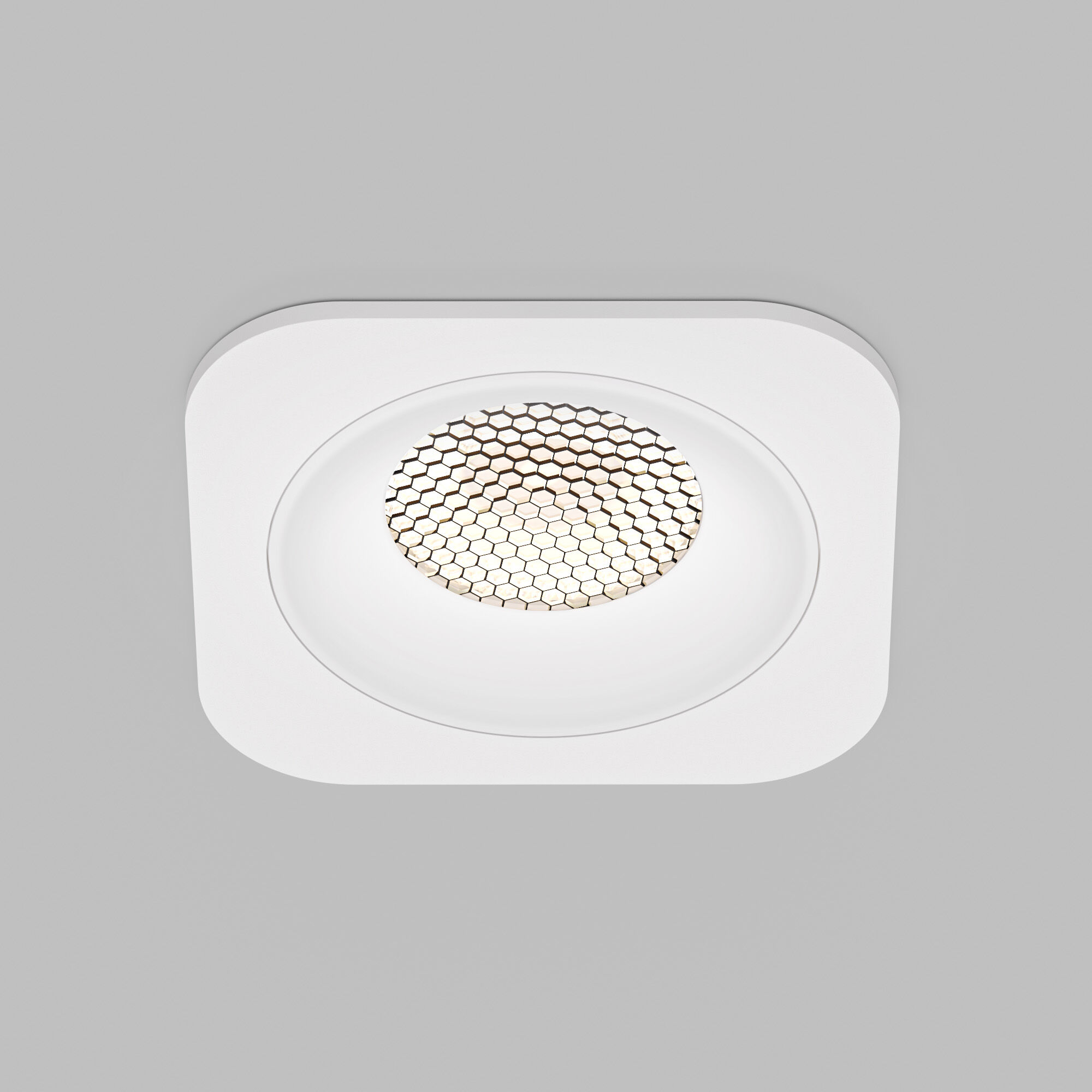 Светильник встраиваемый светодиодный IP44 15276/LED Tetro 10W 4000K белый IP44