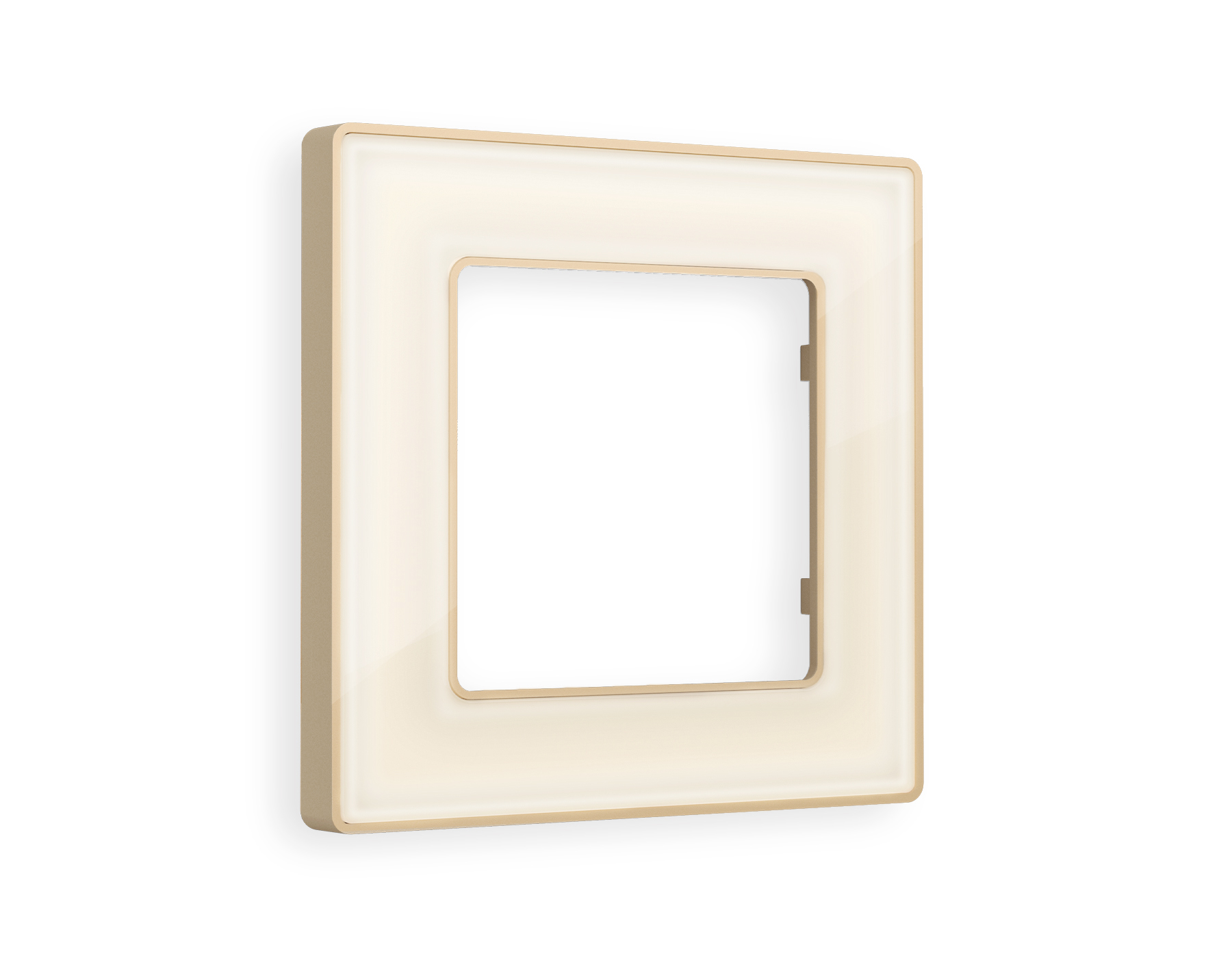 AF580341 Рамка ALFA Arctic (Бежевый Стекло органическое/Шампань) 1-ая