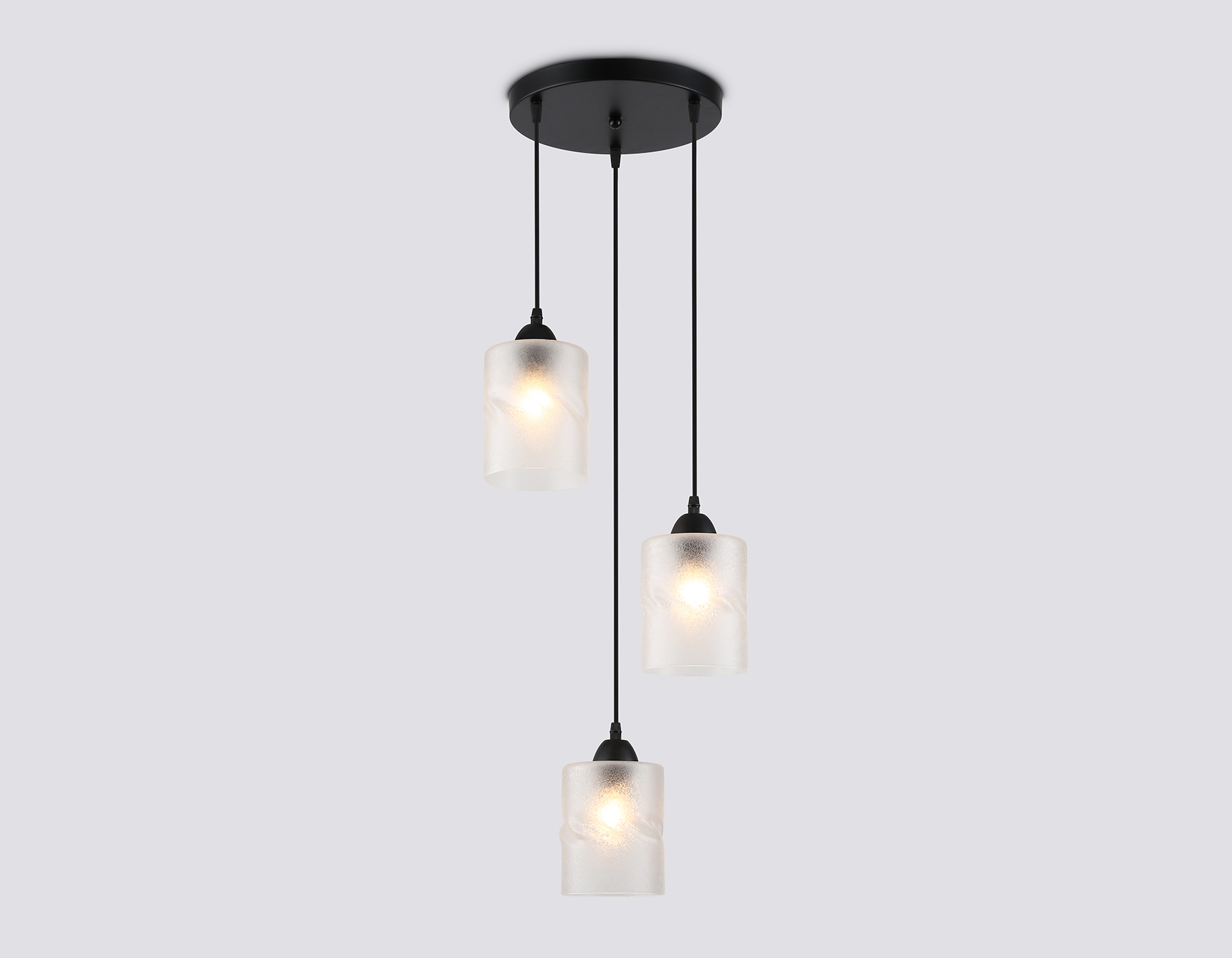 Светильник подвесной Ambrella TR3410/3 BK черный E27/3 max 60W D330*1000