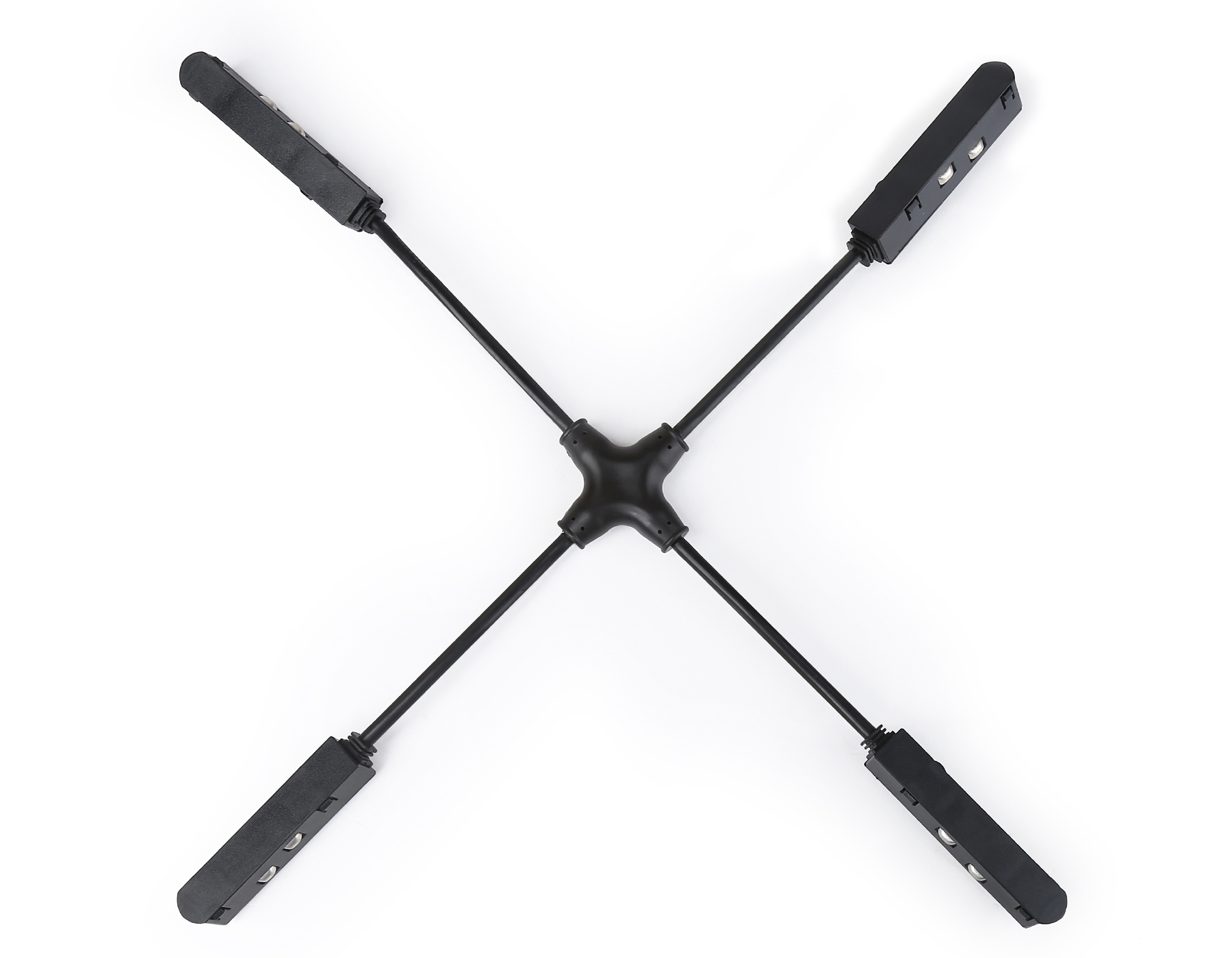 Коннектор питания гибкий х-образный для шинопровода Magnetic GL3639 IP20 48V 160*160*18  AMBRELLA