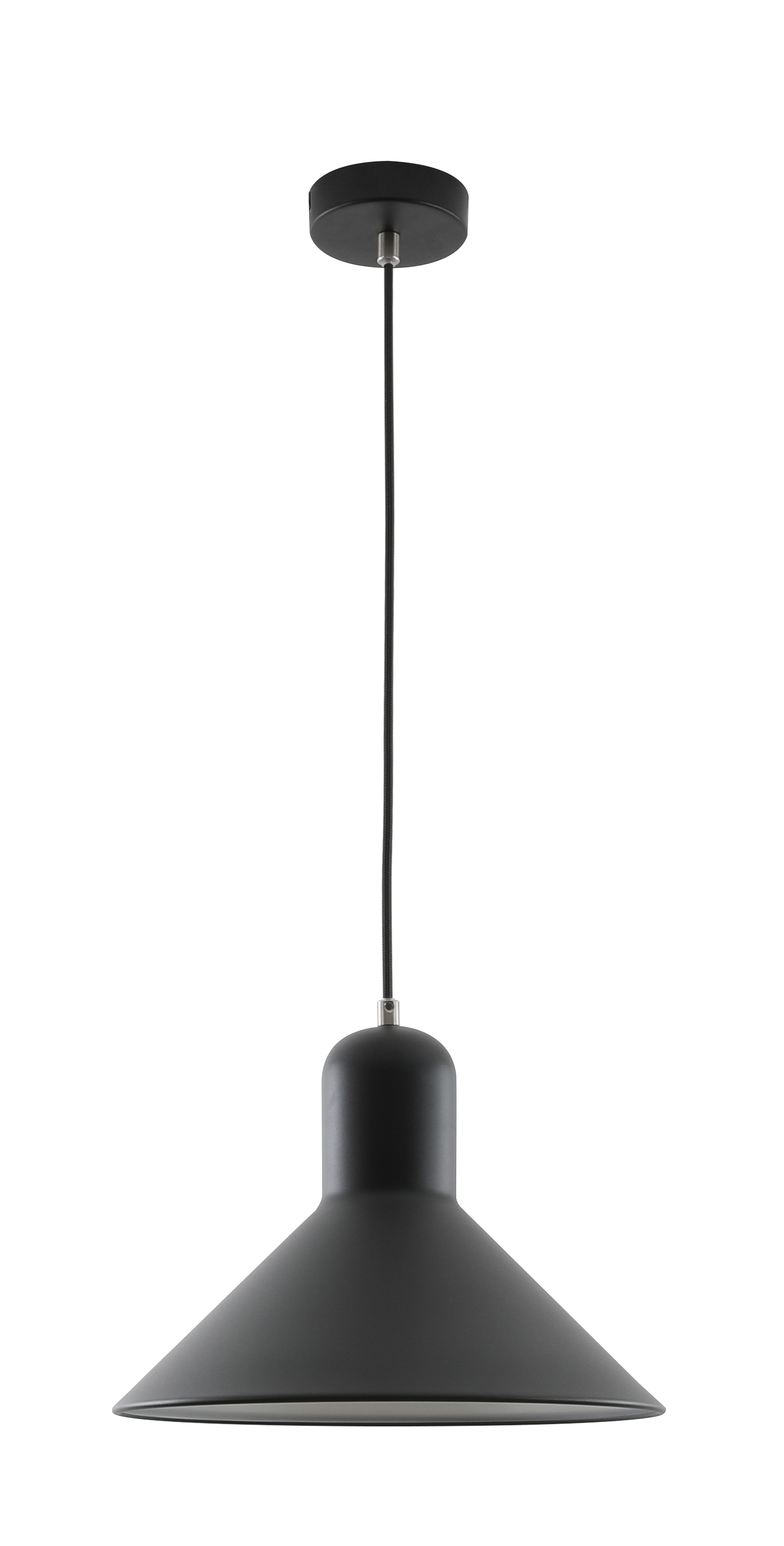 Светильник подвесной CAMELION PL-602L C02 черный (Rome) 1х E27, 40Вт, 230