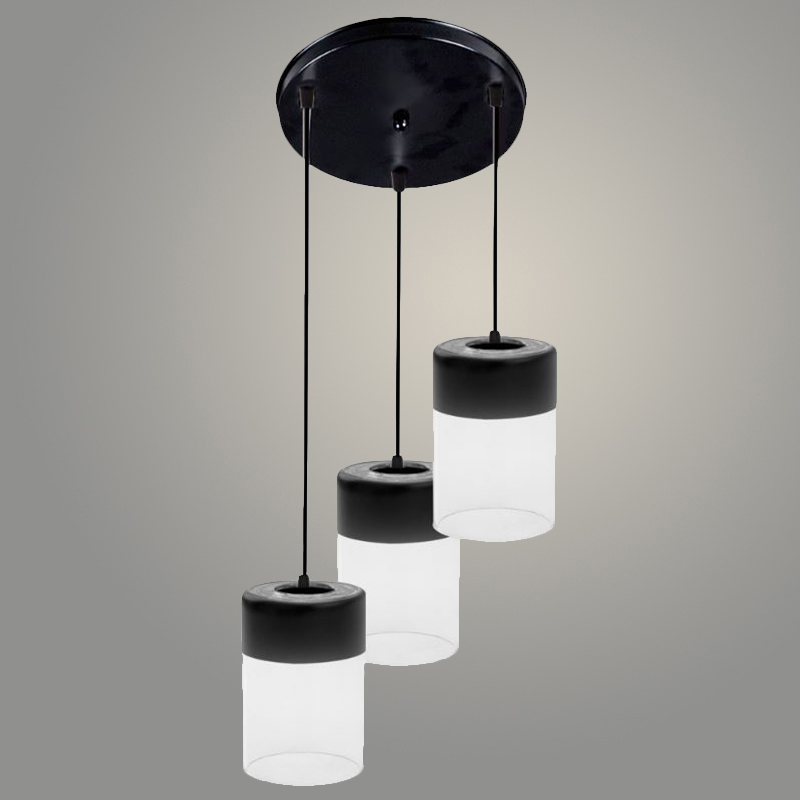 Подвес 1422/3 BK черный 3х60W E27