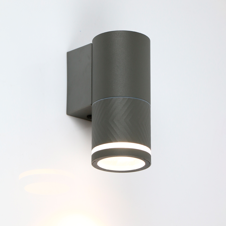 Фасадный светильник GWL-MR16-GU10-R-IP65 Графит Шпиль