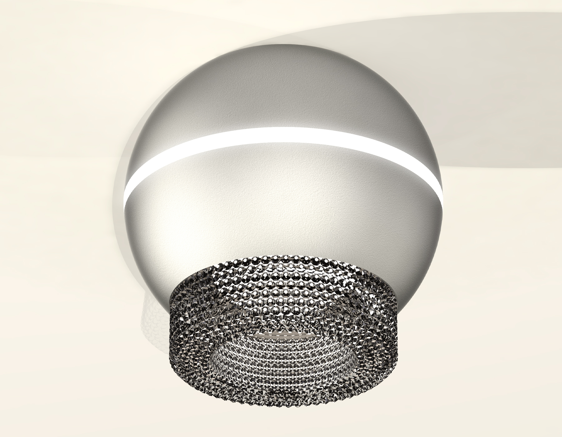 XS1103020 SSL/BK серебро песок/тонированный MR16 GU5.3 LED 3W 4200K (C1103, N7192)