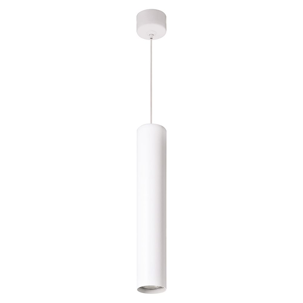 Светильник потолочный на подвесе MR11 35W, 230V, белый, D40*H250 ML1038