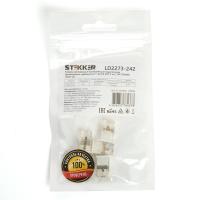 Клемма монтажная STEKKER LD2273-242 2-проводная с пастой (DIY упаковка 5 шт) 