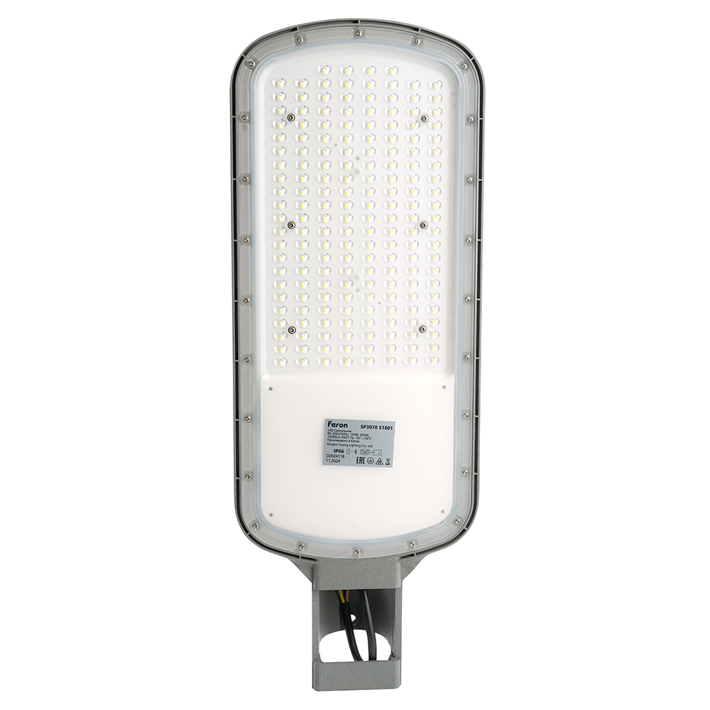 Уличный светодиодный светильник FERON SP3070 120W 5000K  AC90-300V/ 50Hz цвет серый (IP66)