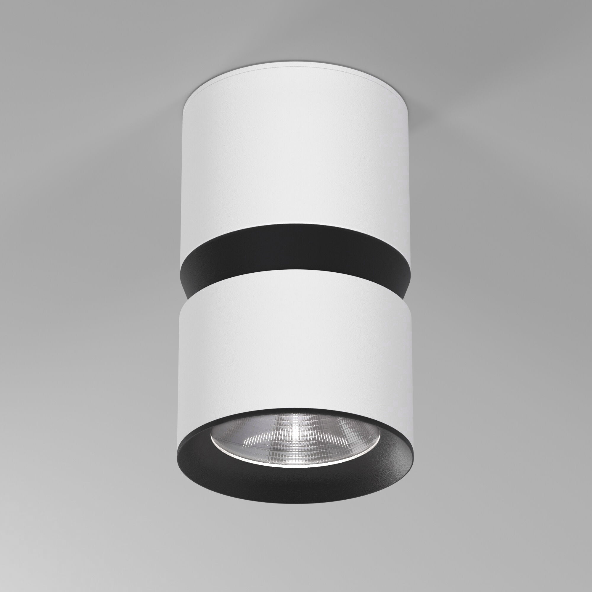 Спот потолочный Elektrostandard Kayo 12W 4000К белый/чёрный 25049/LED