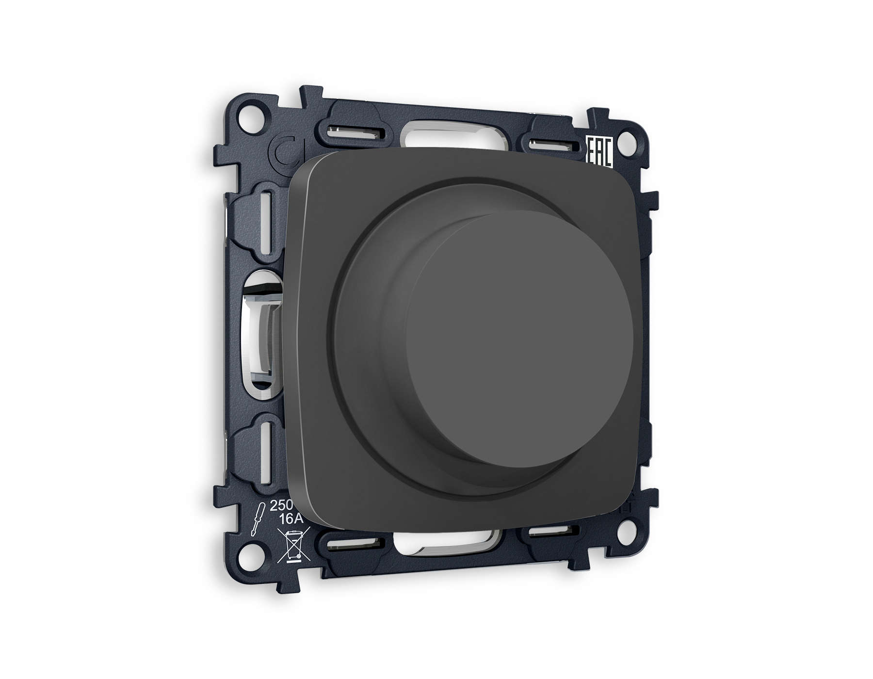 MO905510 Комплект механизма светорегулятор OMEGA Графит мягк/кас 25-600/LED5-300 QUANT(OP9055,VM136)