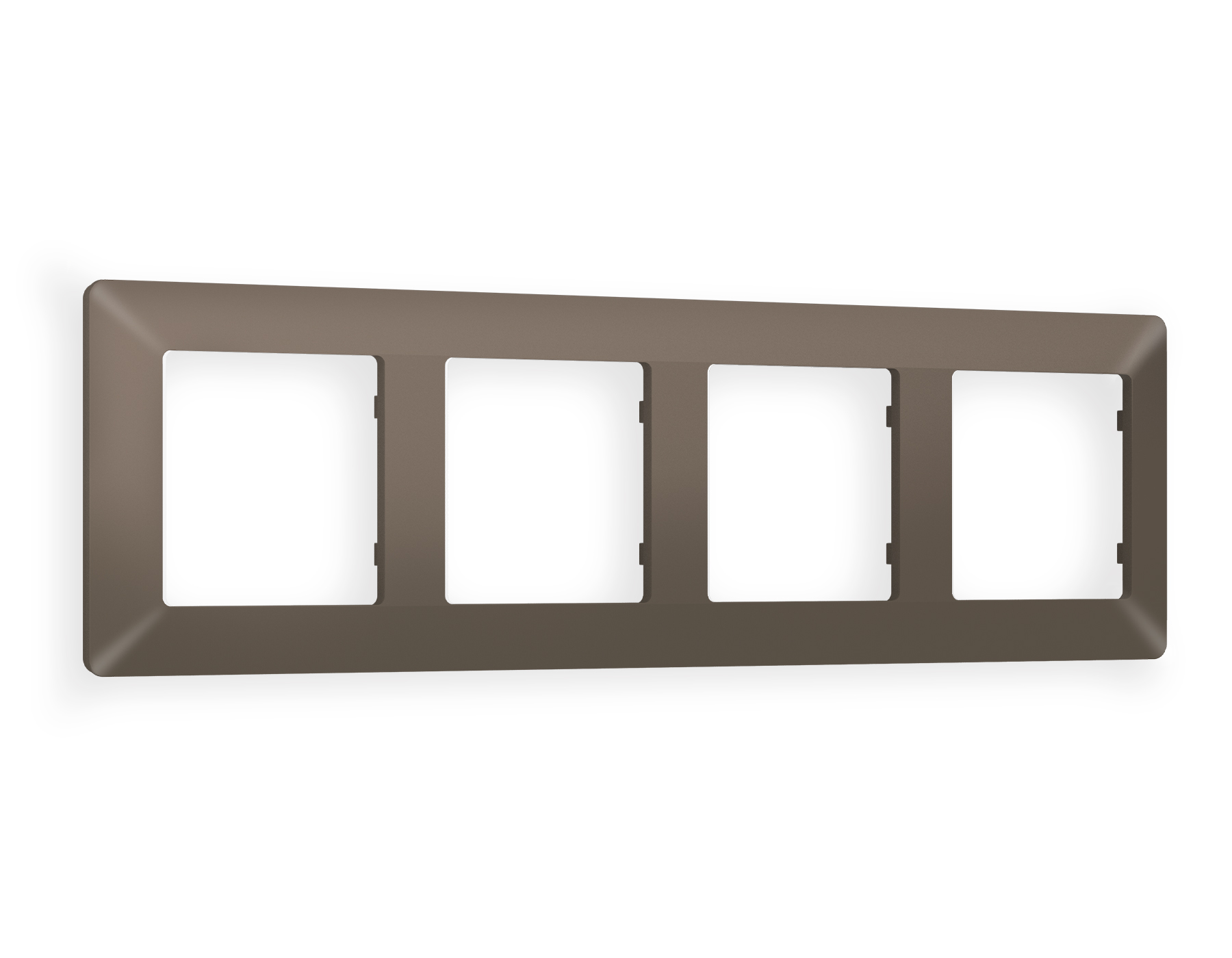 AF110634 Рамка ALFA Line (Темная бронза матовый) 4-ая