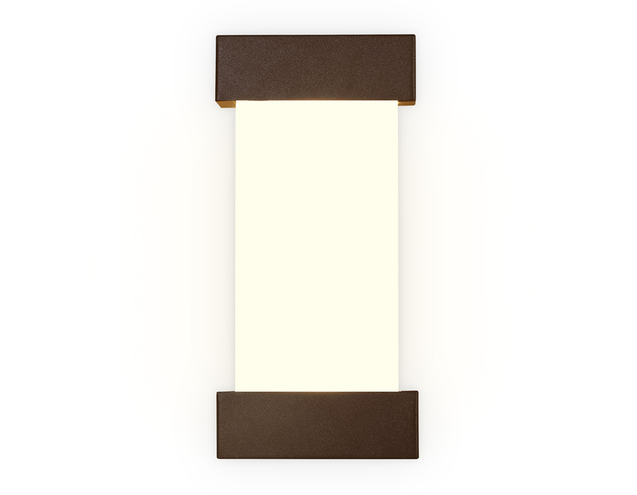 Светильник настенный с акрилом Ambrella FW205 SCF/FR кофе песок/матовый LED 4200K 10W 230*120*35