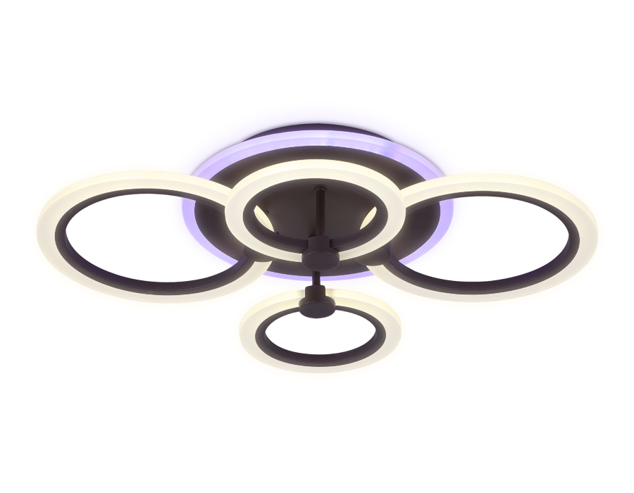 Светильник Ambrella FA526/4 CF кофе 81W 620*440*120 (ПДУ РАДИО 2.4)